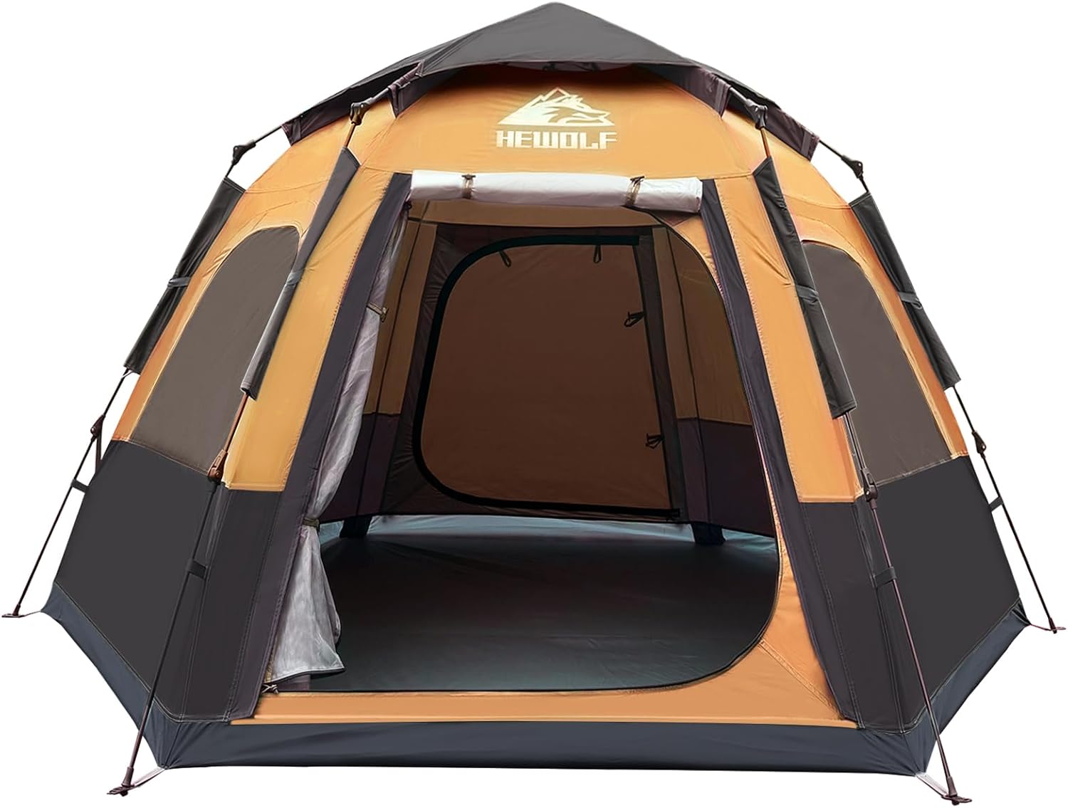 Instant Pop Up Waterproof 2 Doors Tent