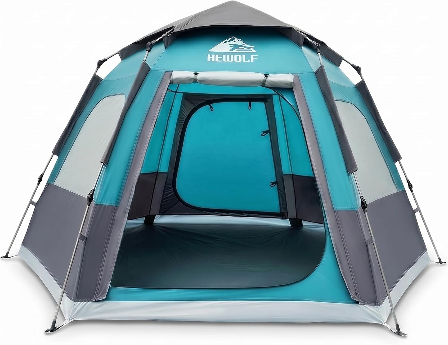 Instant Pop Up Waterproof 2 Doors Tent